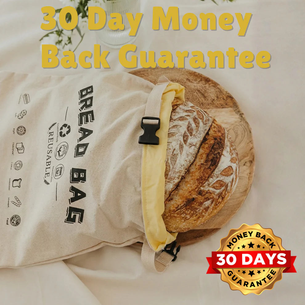 Premium 100% Cotton-Beeswax Bread Bags